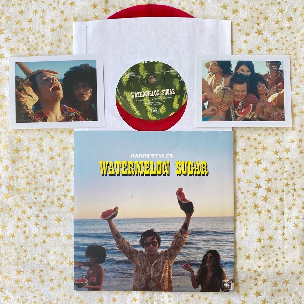 HARRY STYLES Watermelon
Sugar. 7" Vinyl Single. Red Limited Edition
RARE